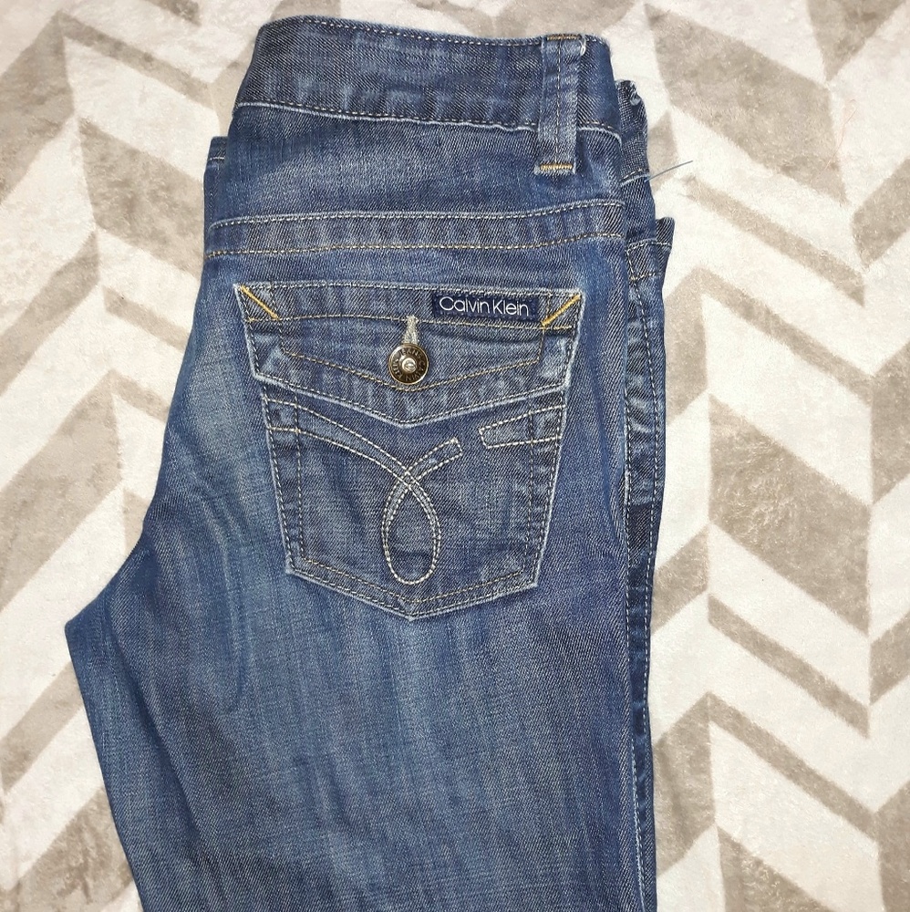 Calvin Klein Lean Bootcut Jeans
